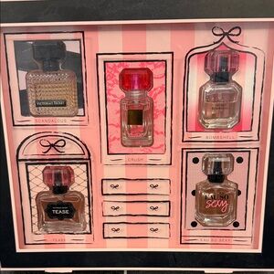 Victoria's Secret Fragrance Set - Pink and Black